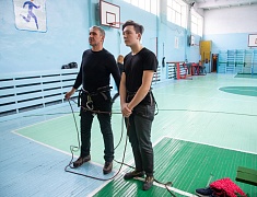 В школе № 15 прошли соревнования по скалолазанию