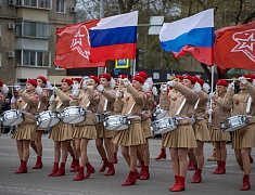 Торжественное прохождение войск в честь Дня Победы