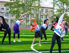 На базе школы № 10 прошли соревнования среди педагогов городских школ