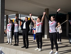 В самой космической школе Благовещенска – школе №5 – стартовала «Гагаринская неделя»