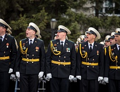Торжественное прохождение войск в честь Дня Победы