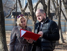 В областном центре приступили к благоустройству сквера на Калинина – Ломоносова