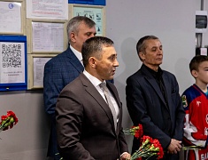 В спортивной школе №3 Благовещенска открыли уголок памяти Героя России Владимира Барахтенко