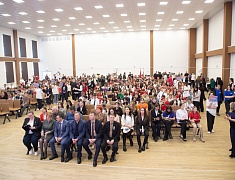 В школе №16 открыли месячник оборонно-массовой, военно-патриотической и спортивной работы