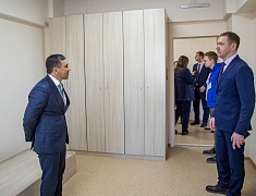 Торжественная церемония открытия  общежития №1 ДальГАУ после реконструкции прошла в Благовещенске