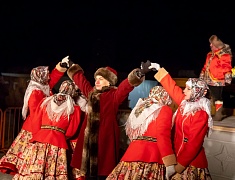 «Валенки-шоу» развернулось на главной площади Благовещенска 31 декабря