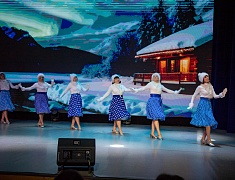 В Благовещенске выступил танцевальный коллектив «Татьяна»