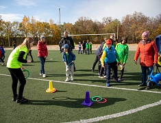 Сто юных благовещенцев с особенностями здоровья пробежали марафон