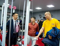 Делегация из Хэйхэ оценила, как развиваются спорт и ЗОЖ в Благовещенске