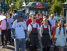 Парад студенчества прошел в Благовещенске