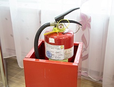 В детском саду № 32 для ребят провели обучение в рамках месячника пожарной безопасности