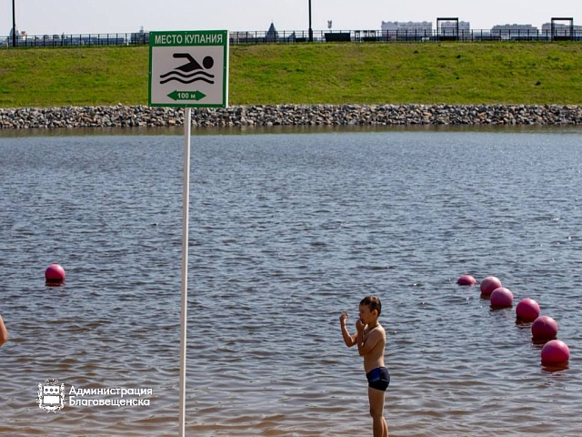 Почти в 6 раз меньше: в Благовещенске снизилось число детей у воды без присмотра