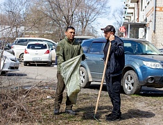 На берегах трех рек Благовещенска прошел Всероссийский субботник