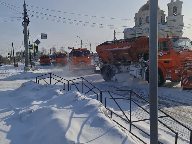 ГСТК продолжает работы по очистке Благовещенска
