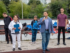 Мэр Олег Имамеев поздравил участников «Дворового турнира» с закрытием сезона
