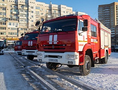 Благовещенский пожарный гарнизон получил спецтранспорт