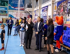 Знакомство спортивной делегации из Хэйхэ с комплексом ГТО