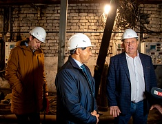 Мэр Благовещенска Олег Имамеев выехал на проблемные участки теплосетей