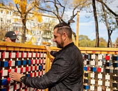 В амурской столице праздничной программой открыли сквер водников