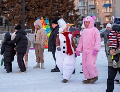 В Благовещенске проводили 2022 год