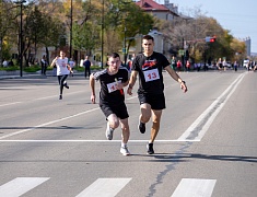 В Благовещенске прошла эстафета памяти Григория Белоуса