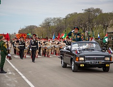 Торжественное прохождение войск в честь Дня Победы