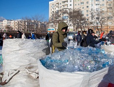 Финальная акция "Город берегу. Раздельный сбор" в 2022 году