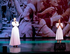 В Общественно-культурном центре Благовещенска прошел праздничный концерт, посвященный Дню защитника Отечества