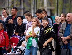 Торжественное открытие набережной реки Зея
