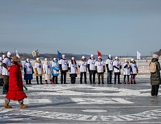 На Амуре между Благовещенском и Хэйхэ прошли Российско-китайские зимние игры