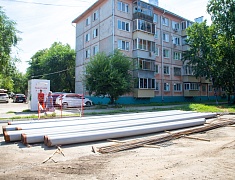 Олег Имамеев проконтролировал работы по реконструкции тепловых сетей