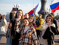  В Благовещенске прошел общегородской «Парад студенчества»