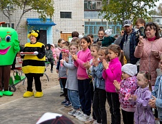 В Благовещенске открыли ещё одну территорию, благоустроенную по программе «1000 дворов»