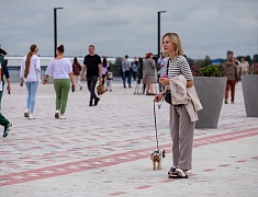 Торжественное открытие набережной реки Зея