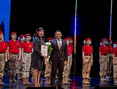 В общественно-культурном центре прошёл общегородской концерт, посвящённый Дню защитника Отечества