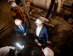 Мэр Благовещенска Олег Имамеев выехал на проблемные участки теплосетей