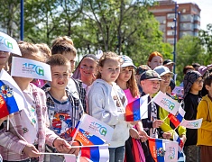 Лесную спортплощадку открыли в Благовещенске