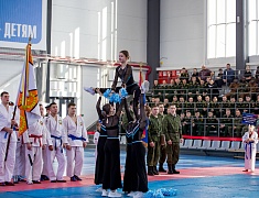 Открытый чемпионат Благовещенска среди силовых структур по армейскому рукопашному бою на кубок ДВОКУ