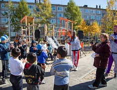 В Благовещенске открыли территории, благоустроенные по программе «1000 дворов» 