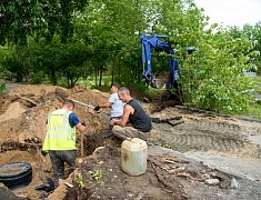 Олег Имамеев проверил, как идет обновление сквера Приемыхова