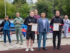 Мэр Олег Имамеев поздравил участников «Дворового турнира» с закрытием сезона