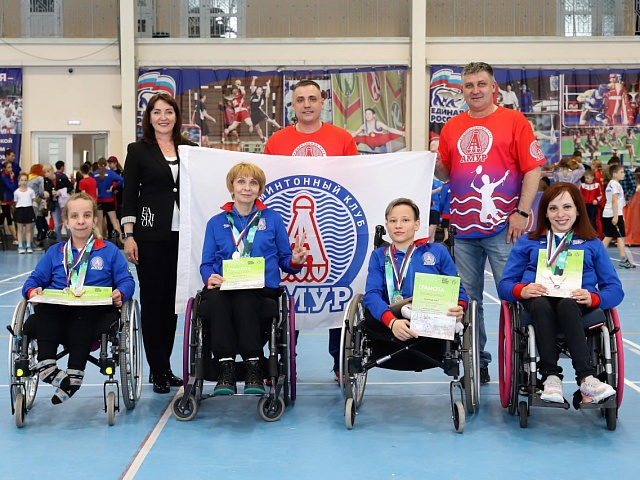 В Благовещенске впервые сформировали сборную по парабадминтону