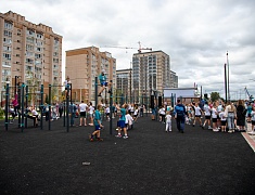 Торжественное открытие набережной реки Зея