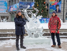В Благовещенске подвели итоги детско-юношеского фестиваля ледовых скульптур «Волшебный лёд Амура»