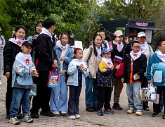 Российско-китайские обмены семьями