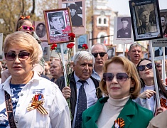 В Благовещенске прошла акция «Бессмертный полк России»