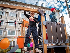 В Благовещенске открыта ещё одна территория, благоустроенная по программе «1000 дворов»