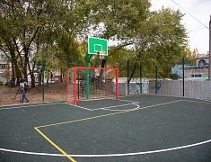 В Благовещенске открыли ещё одну территорию, благоустроенную по программе «1000 дворов»