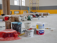 Мэр Благовещенска Олег Имамеев проинспектировал строительство нового корпуса 16 школы на улице Тепличной