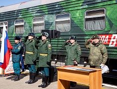 Благовещенск встретил агитпоезд «Сила в правде»